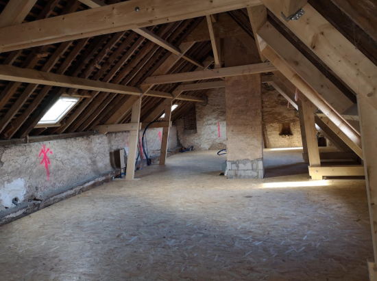 R&eacute;novation de charpente - Apr&egrave;s