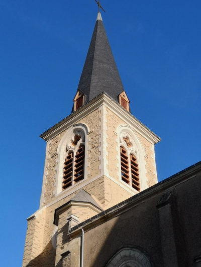 clocher église le bignon